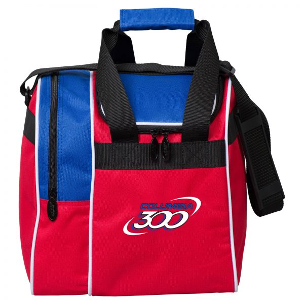 Columbia 300 Single Tote Red White Blue Bowling Bag